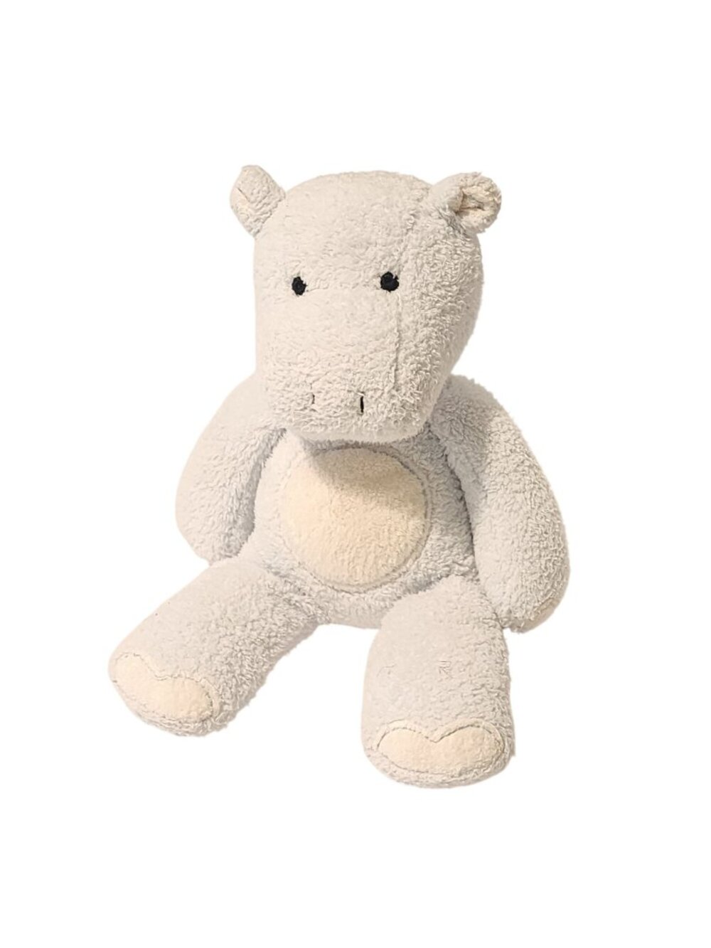 Pottery Barn Kids Light Blue Hippo Toy Large 16" tall